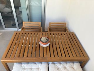 Conjunto muebles de jardín 