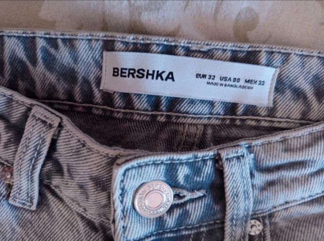 Vaquero gris clarito.  •NUEVO SIN ETIQUETA•