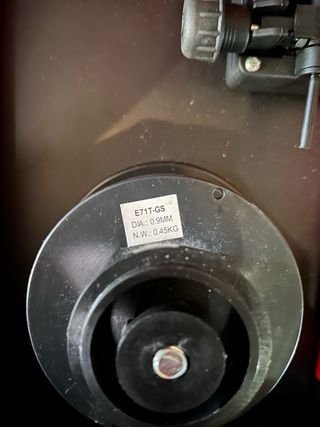 Maquina de soldar de hilo, sin gas