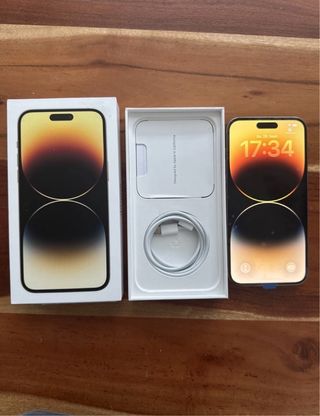 iPhone 14 Pro Max Oro 256 GB Batería 98%
