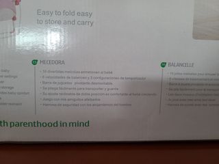 Mecedora bebé 6 velocidades NUEVA