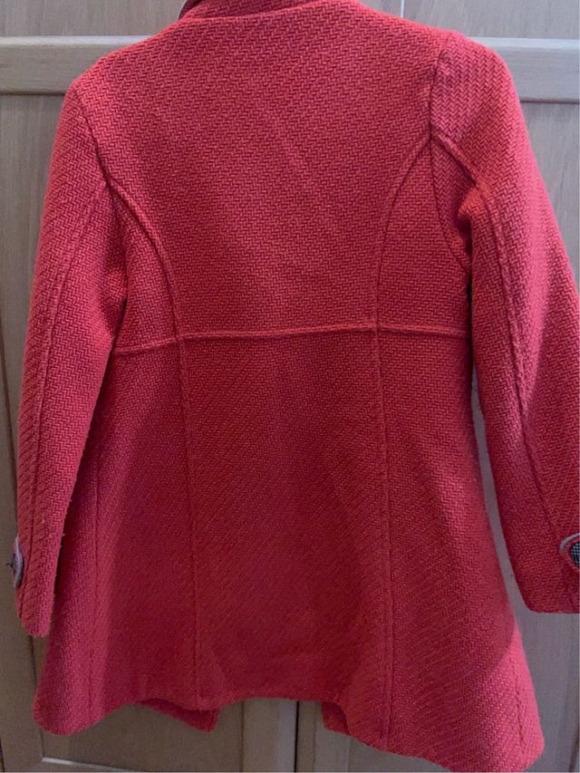 Abrigo naranja a rojo KENZO Kids 8A, 126 cm.