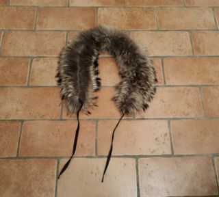Mantella Sartoriale Lana Mohair  Collo Pelliccia