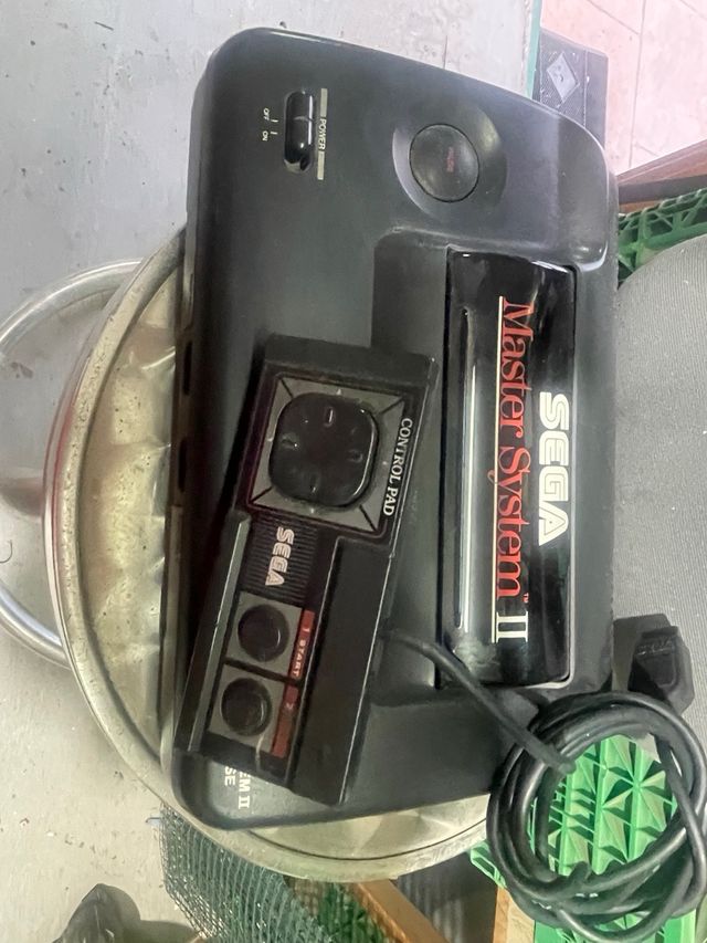 Sega Master System II Consola Negra