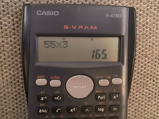 Calcolatrice scientifica Casio fx-82MS coprislitta