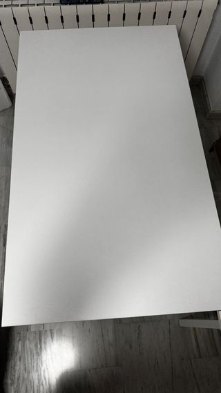 2 scrivanie Ikea TROTTEN 120x70 cm bianche