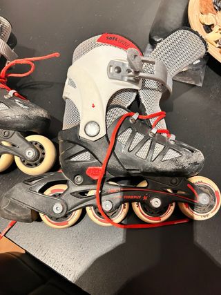Patines en línea para niño y monopatin