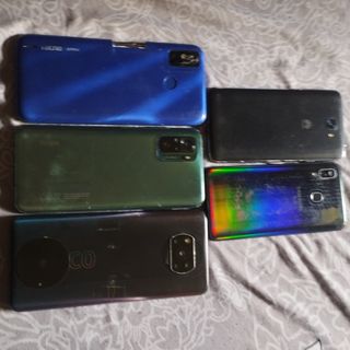 Lote de móviles y tablet para repuestos