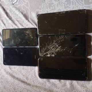 Lote de móviles y tablet para repuestos