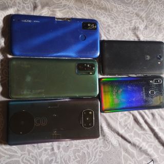 Lote de móviles y tablet para repuestos
