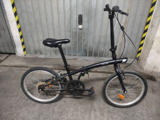 Bicicleta plegable btwin Decathlon oxylare
