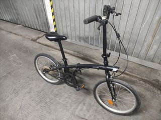 Bicicleta plegable btwin Decathlon oxylare