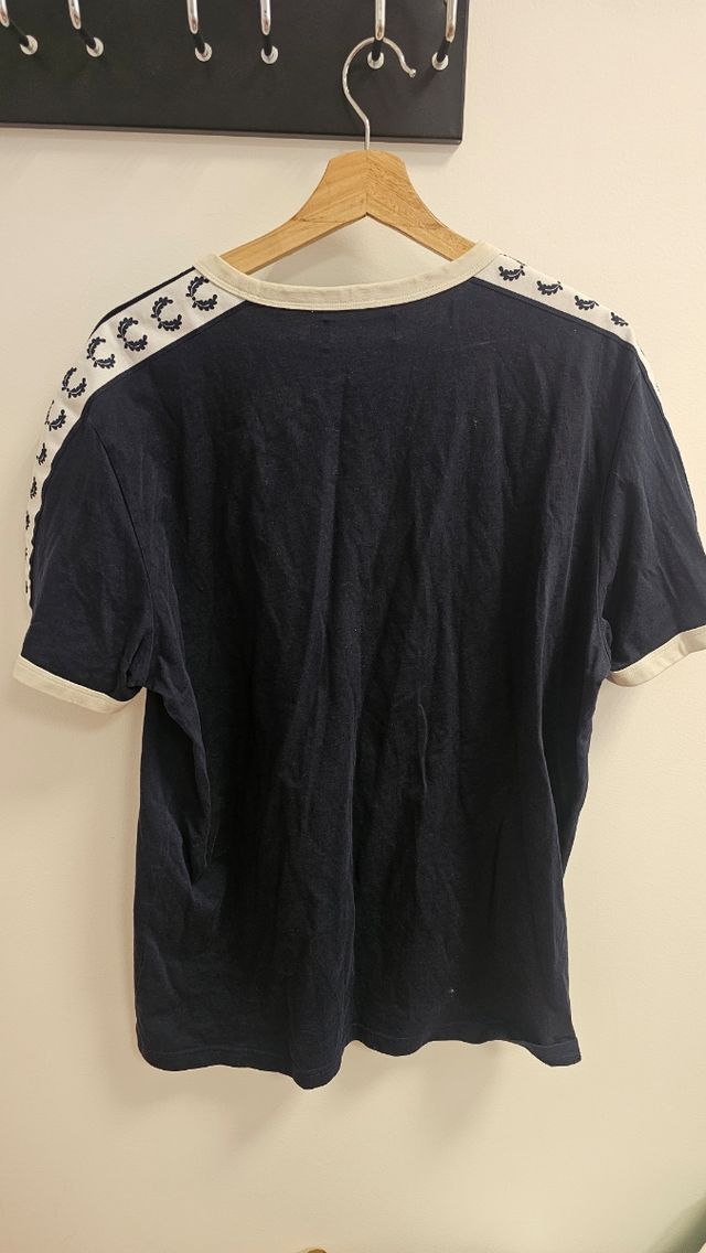 Camiseta Fred Perry Azul Talla XL