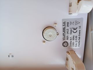 Lámpara de techo fluorescente