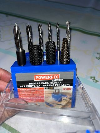 Set Brocas Madera Powerfix Profi 10 Piezas