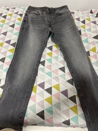 Pantalón Jack Jones Slim Straight Gris T.30