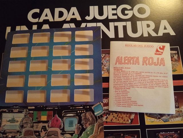 Juego de mesa Alerta Roja Plutonio