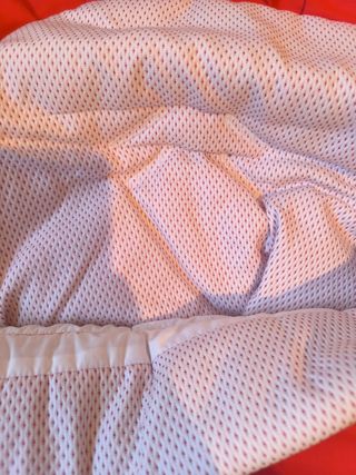 Saco de silla Maclaren rojo y sombrilla