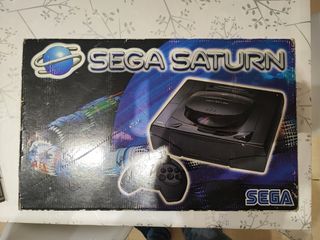Consola Sega Saturn modelo 1 más juego virtual 