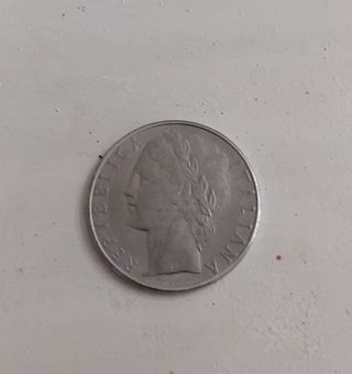 Moneda 100 Liras Italia 1979