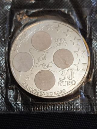 Moneda 30 Euros 2012 España