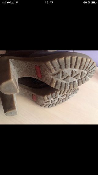 Botas Yokono piel marrón