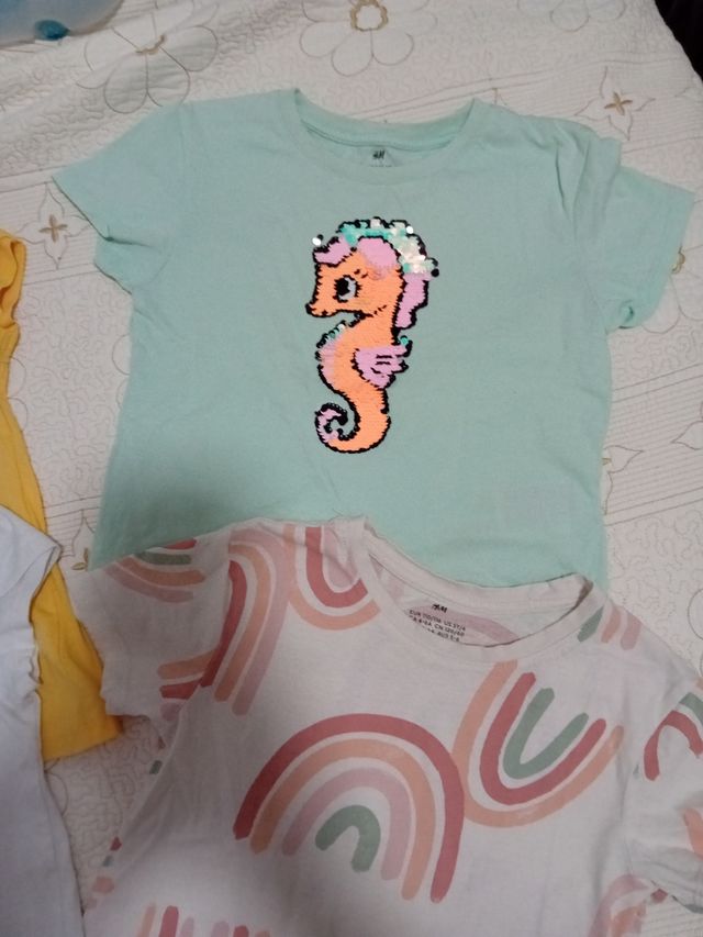 Lote 2 Camisetas Talla 116 (6 años) C&A y H&M