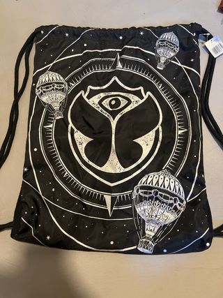 Mochila Tomorrowland Negra con Diseño