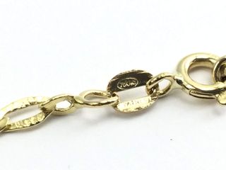 cadena oro 18k 25cm