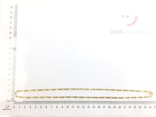 cadena oro 18k 25cm