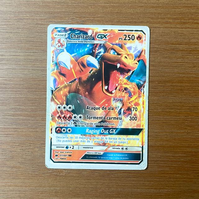 Lote 4 Cartas Pokémon Charizard VASTRO GX V MegaEX