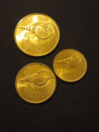 Vanuatu 1990 3 monedas