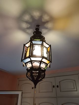 Lámpara estilo Marrakech