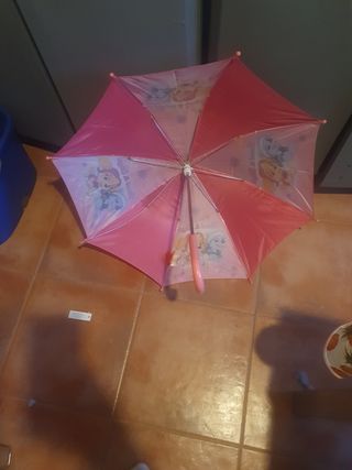 Paraguas infantil rosa