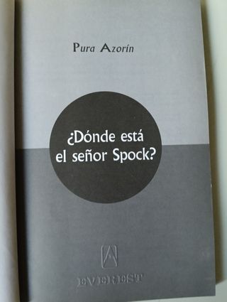 Libro ¿Dónde está el señor Spock?