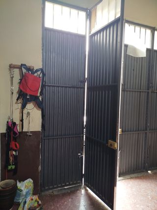 Puerta de garaje hierro 3M x 2,85