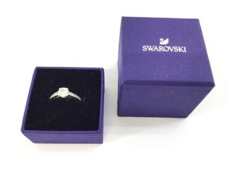Anillo Bisutería Plata con Circonitas