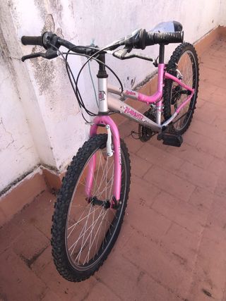 Bicicleta niña rosa