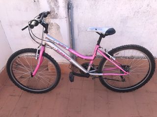 Bicicleta niña rosa
