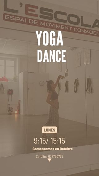 Yoga Dance, libera, expresa, siente.