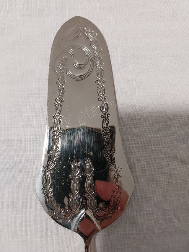 Set Posate Torta Argento