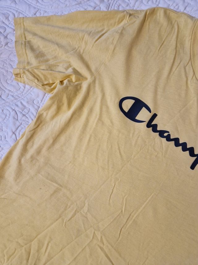 Camiseta Champion Amarilla Talla L