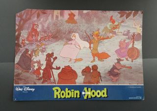 Fotocromos Robin Hood Walt Disney 1973