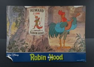 Fotocromos Robin Hood Walt Disney 1973