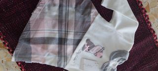 Vestitino ciniglia 6/9 mesi orsetto