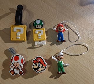 6 pezzi sorprese Super Mario