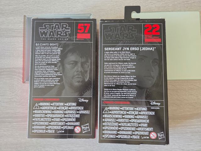 Figuras Star Wars Black Series 6" Hasbro