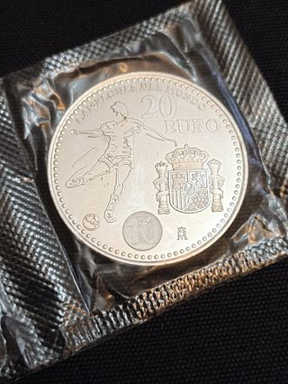Moneda 20 Euros España 2010 Campeones del Mundo