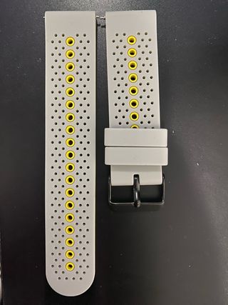Correa de reloj amarilla y gris nueva