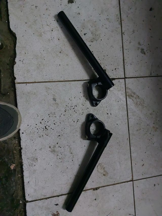 Semimanillares moto negros